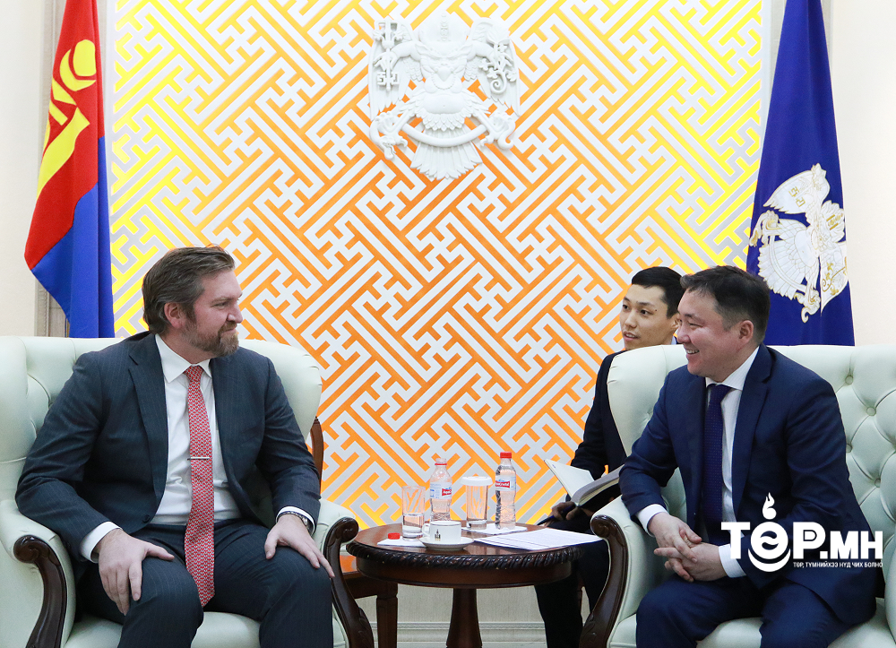 Азийн сангийн Монгол дахь суурин төлөөлөгч Марк Кэйнигийг хүлээн авч уулзлаа