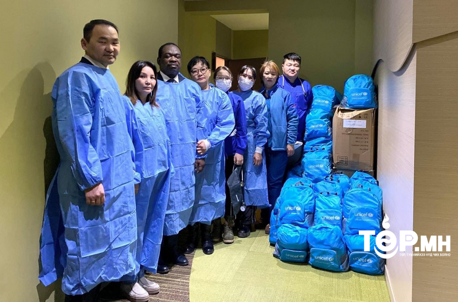 НҮБ-ын Хүүхдийн сангаас орон гэрээ түр хугацаанд алдсан иргэдэд тусламж үзүүллээ