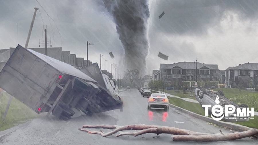 Канад улсад хар салхи дайран өнгөрч, их хэмжээний хохирол учруулжээ