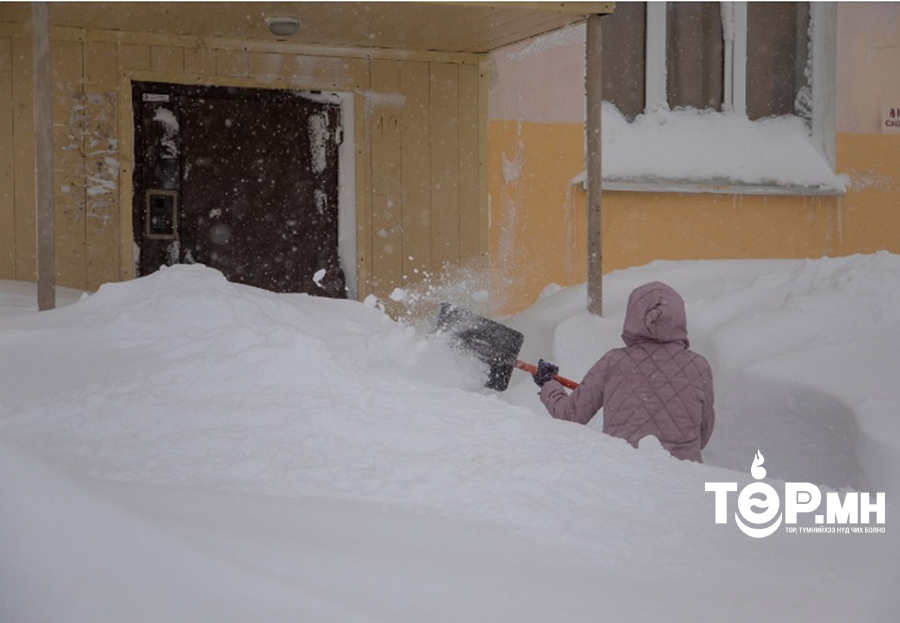 ОХУ-ын Алс Дорнодын Сахалин мужид их хэмжээний цас орсон байна