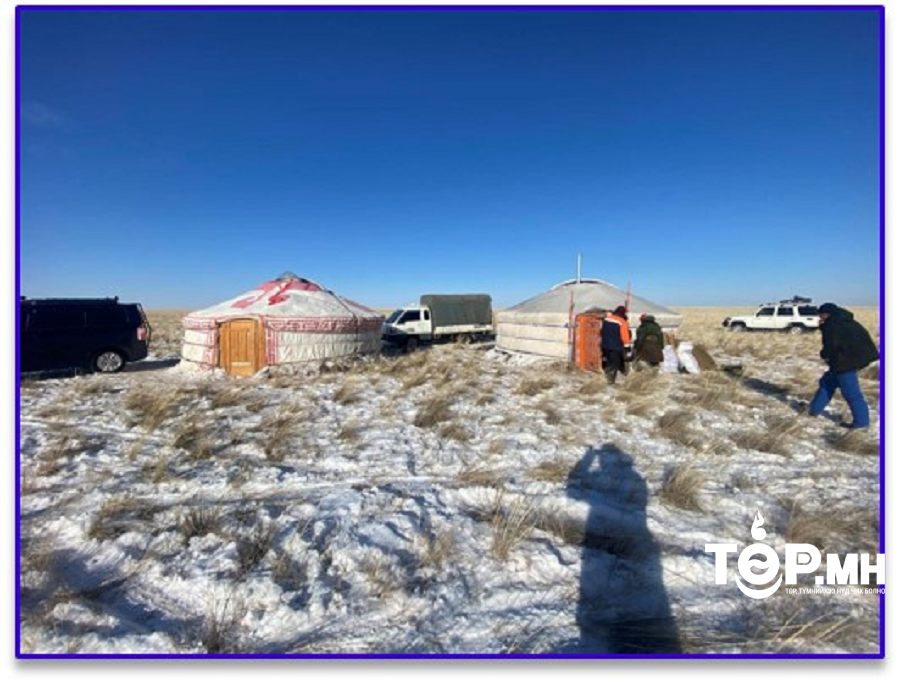 Нийт 4 аймгийн 6 суманд отрын штаб байгуулан ажиллаж байна