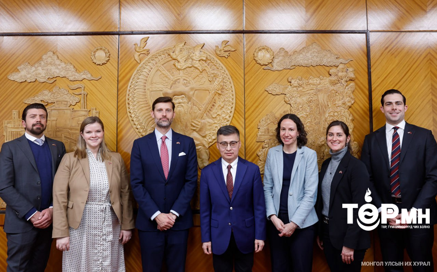 УИХ-ын Ерөнхий нарийн бичгийн дарга Б.Баасандорж АНУ-ын Конгрессын Төлөөлөгчдийн Танхимын “Ардчиллын түншлэл”-ийн хорооны төлөөлөгчидтэй уулзав