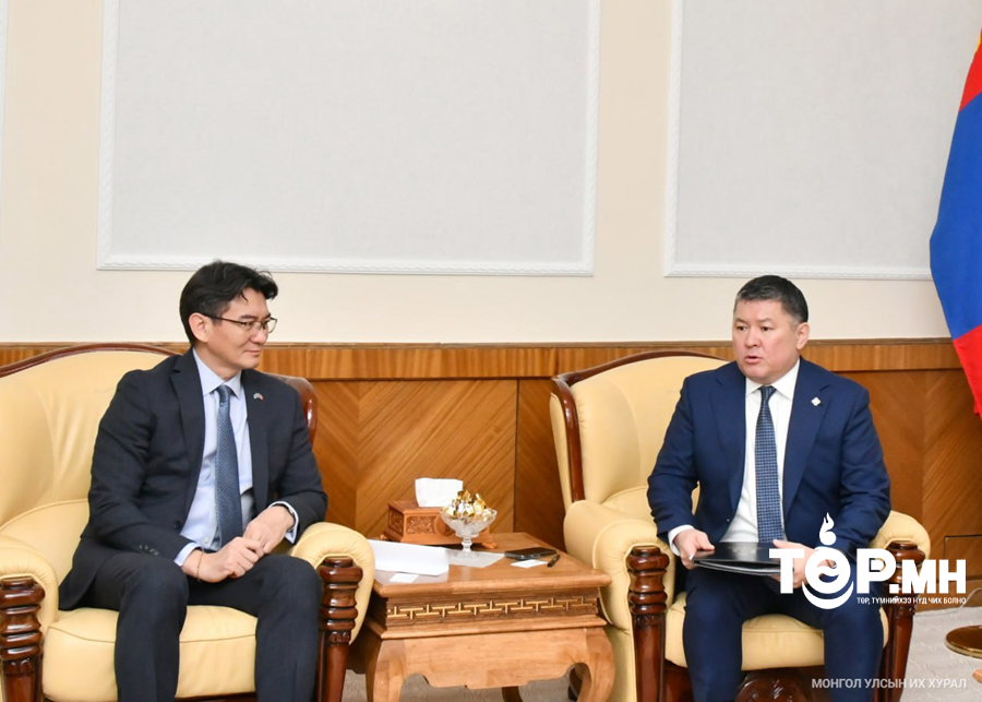 Казахстан Улсаас Монгол Улсад суугаа Онц бөгөөд Бүрэн эрхт Элчин сайд Габит Койшибаевийг хүлээн авч уулзлаа