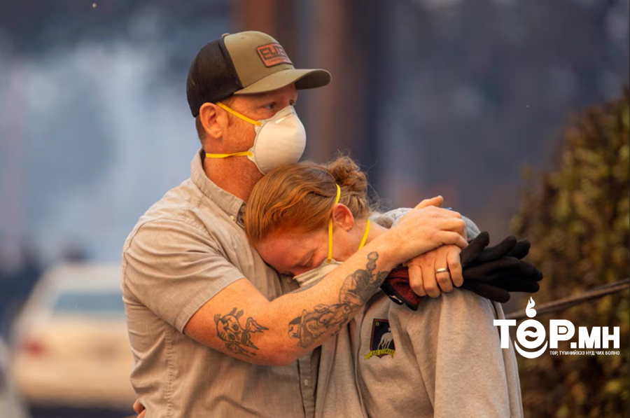 Лос-Анжелесийн түүхэн дэх хамгийн их хохирол дагуулсан гал түймэрт нийт 7500 гал сөнөөгч ажиллаж байна