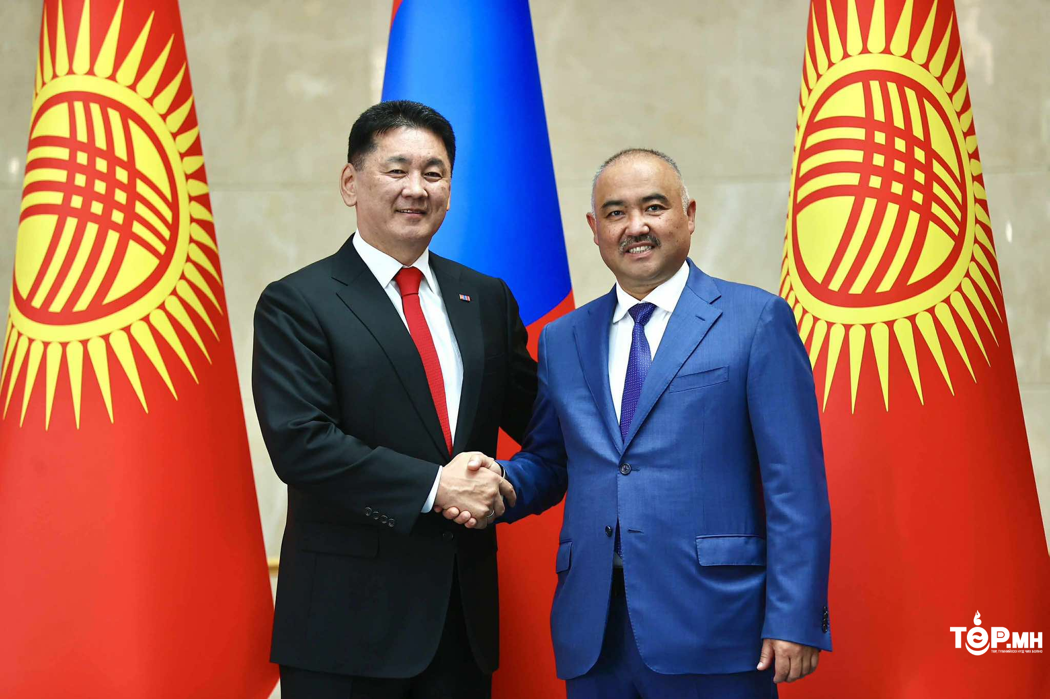 Ерөнхийлөгч У.Хүрэлсүх Киргизийн Парламентын даргыг хүлээн авч уулзлаа