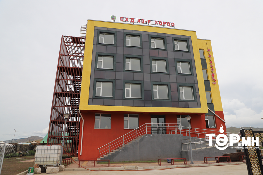 СХД-ийн 40 дүгээр хорооны барилгын ажил 90 хувийн гүйцэтгэлтэй үргэлжилж байна