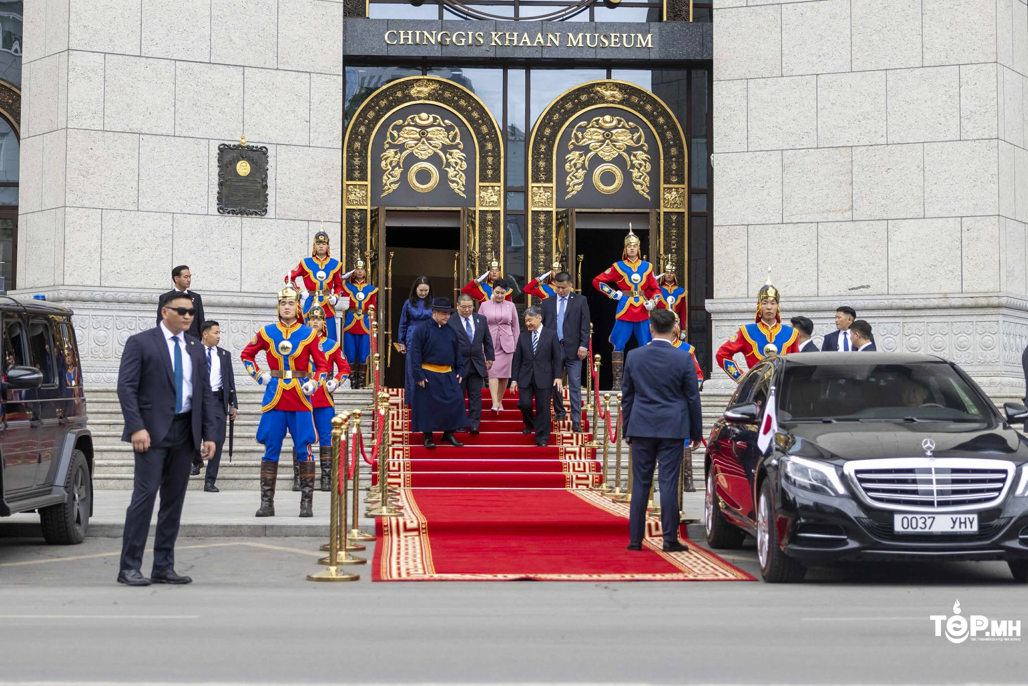 Япон Улсын Цог Жавхлант Эзэн Хаан Нарухито “Чингис хаан” үндэсний музейд зочиллоо