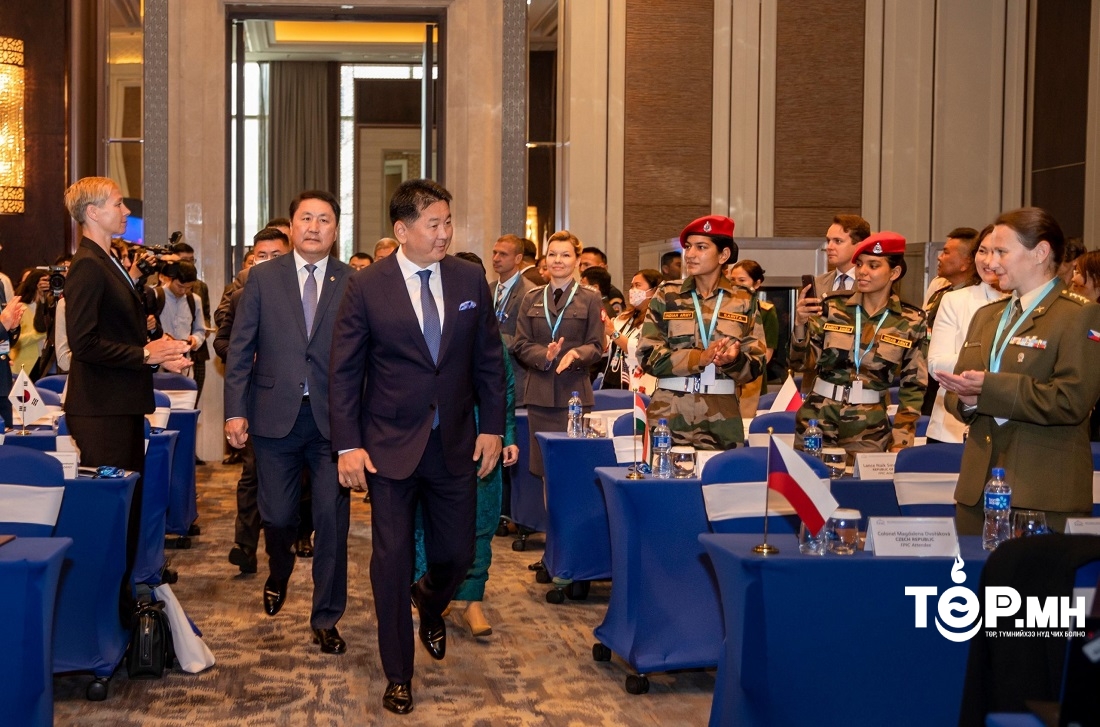 Монгол Улсын Ерөнхийлөгч У.Хүрэлсүх: НҮБ-ын Энхийг сахиулах ажиллагаанд оролцох эмэгтэй цэргийн алба хаагчийн тоог нэмнэ