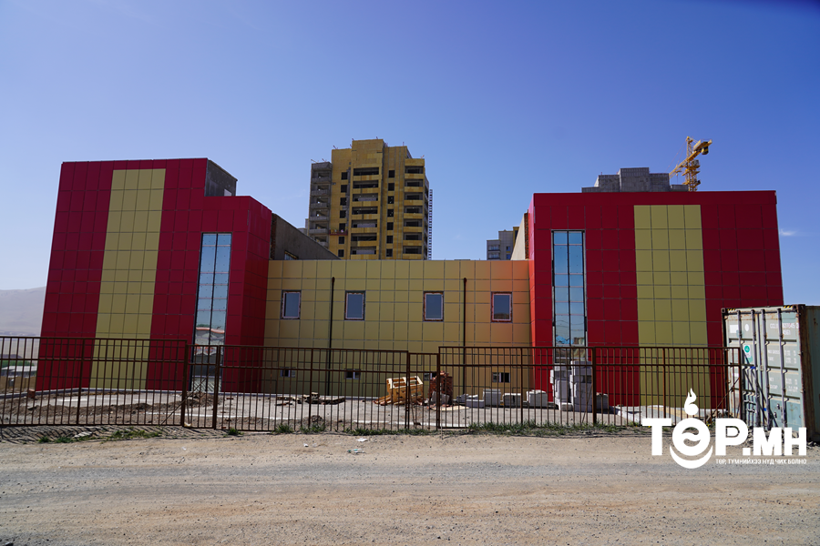 ХУД-ийн 8 дугаар хорооны сургуулийн барилга угсралт 85 хувьтай үргэлжилж байна