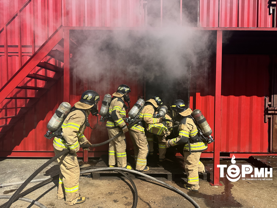 “Олон улсын гал сөнөөгч, аврагчдын сургалт”-д алба хаагчид хамрагдаж байна