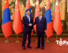 Монгол Улсын Ерөнхийлөгч У.Хүрэлсүх Бүгд Найрамдах Хятад Ард Улсын дарга Ши Жиньпинтэй уулзлаа