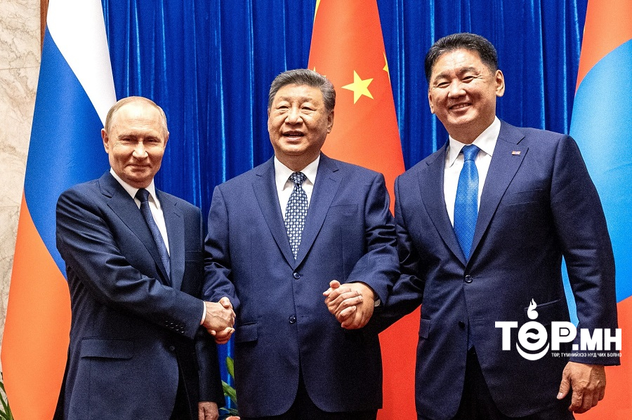 ГУРВАН ТАЛТ УУЛЗАЛТ: ОХУ-аас Монгол Улсын газар нутгаар дамжуулан БНХАУ-д Байгалийн хий нийлүүлэх хоолой барих төслийг хэрэгжүүлэхээ эцэслэн тохиролцов